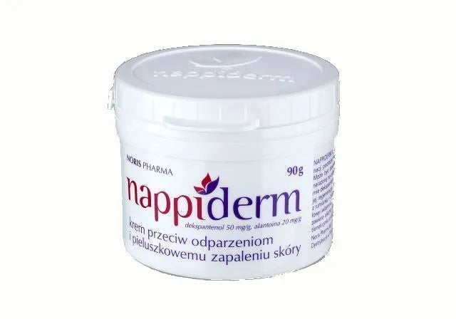 Nappiderm kremas nuo vystyklų bėrimo ir odos uždegimo 90g - Kosmetika