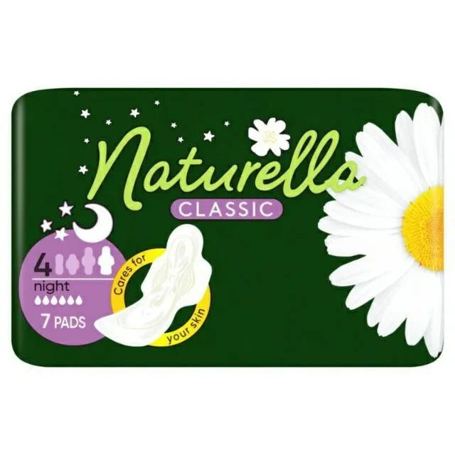NATURELLA Classic Night Towels with wings 1 op.-7 pieces - Higiena