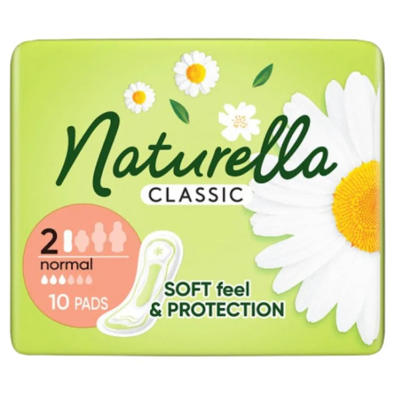 NATURELLA Classic Normal Sanitary Towels with wings 1 op.-10 pieces - Higiena
