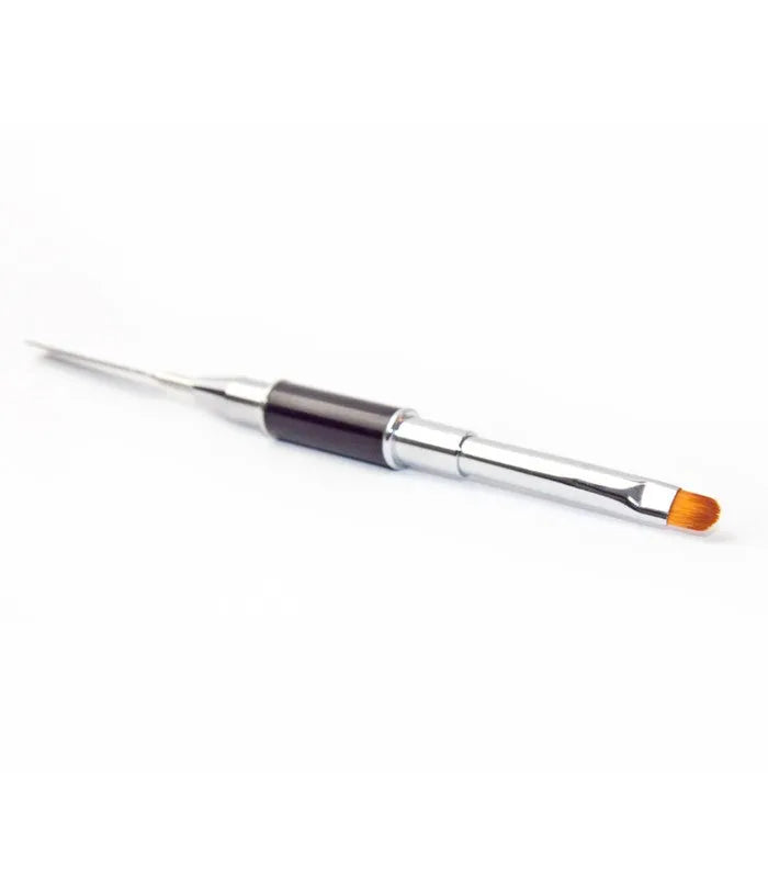 NEESS Acrylic gel brush 2in1 (2039) 1 vnt. - Kosmetika