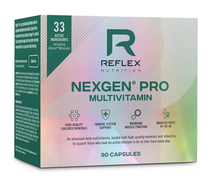 Nexgen Pro Sports Multivitamin - 90 caps - Reflex Nutrition - Sporto papildai