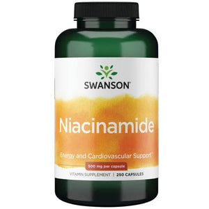 Niacinamide - Niacinas - 500 mg - N250 - Swanson - Papildai