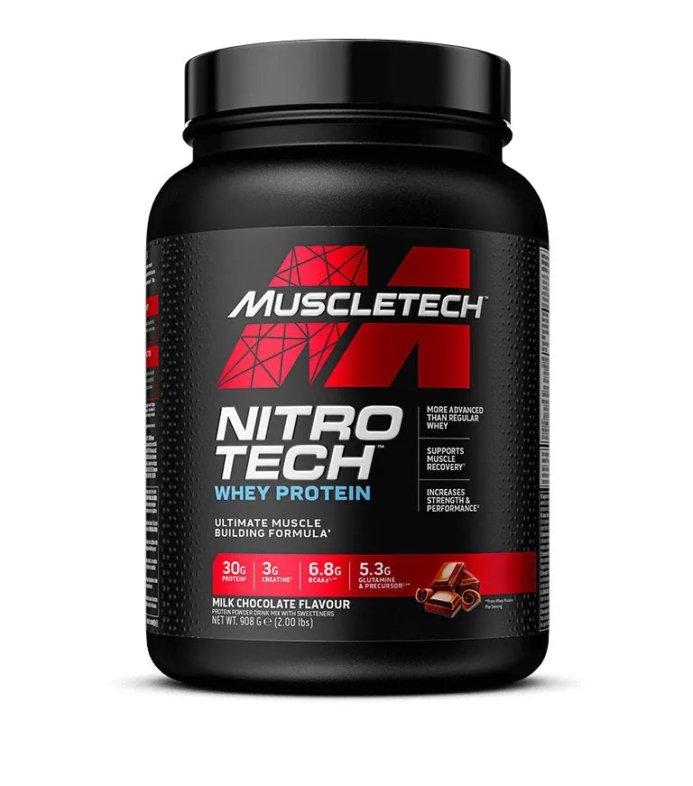 Nitro-Tech Milk Chocolate - 908g - MuscleTech - Sporto papildai