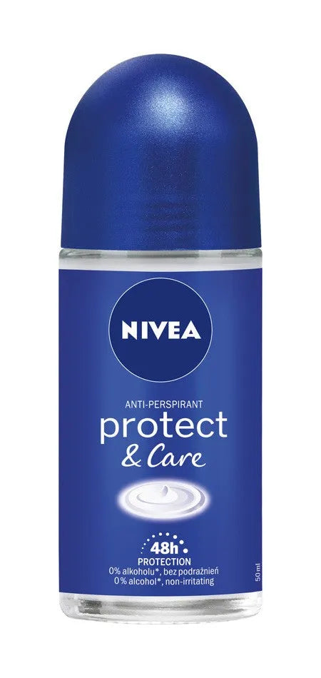 Nivea Anti-Perspirant deodorant PROTECT & CARE roll-on 50ml - Kosmetika