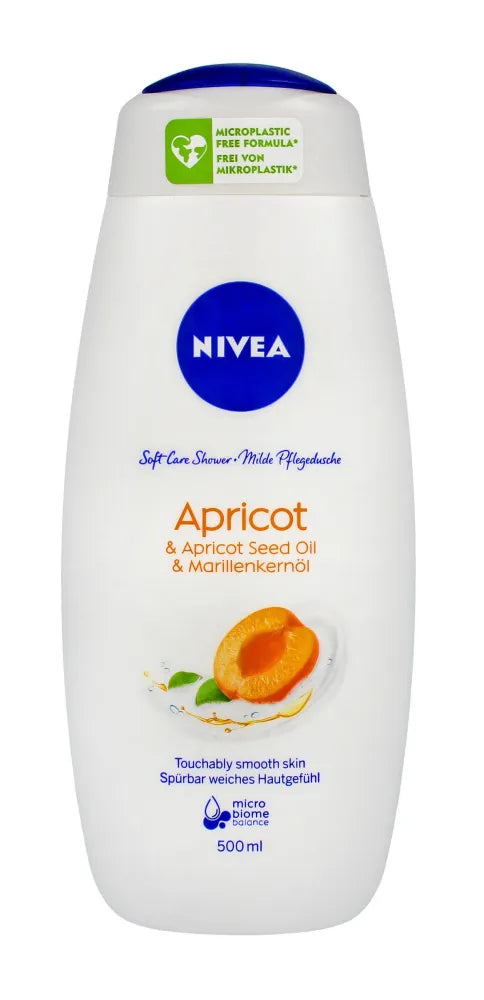 Nivea Blossom Up Creamy Apricot Shower Gel 500ml - Kosmetika
