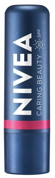 NIVEA Caring Beauty Lipstick 3-in-1 Pink 4.8 g - Kosmetika
