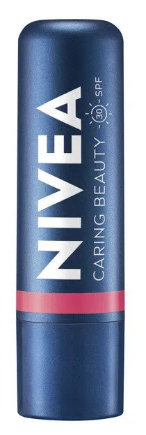NIVEA Caring Beauty Lipstick 3-in-1 Rose 4.8 g - Kosmetika