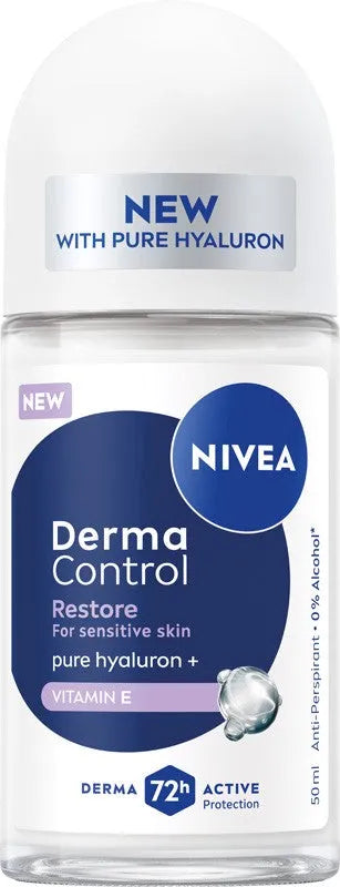 NIVEA Derma Control Restore Antiperspirant roll-on 50 ml - Higiena