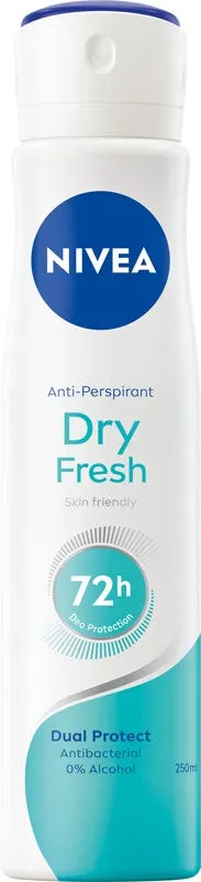 Nivea DRY FRESH deodorant women’s spray 250ml - Kosmetika