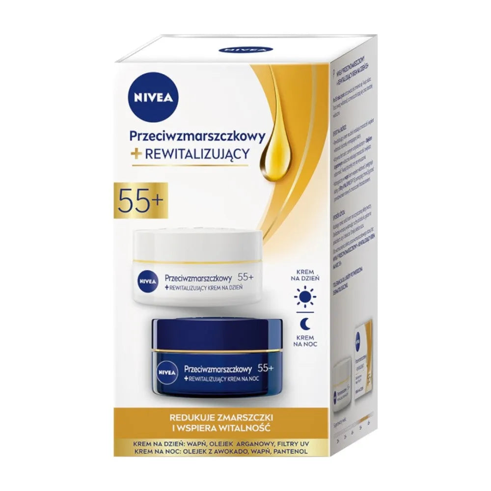 NIVEA DUO rinkinys Kremas 55+ naujas - Kosmetika