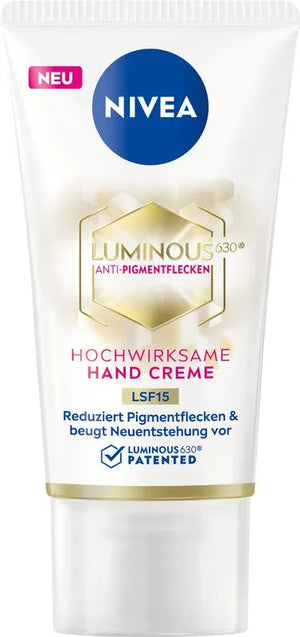 NIVEA LUMINOUS630® Antipigmentation Hand Cream 50 ml - Kosmetika