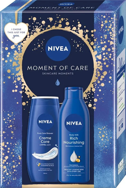 NIVEA Moment of Care dovanų rinkinys - Kosmetika