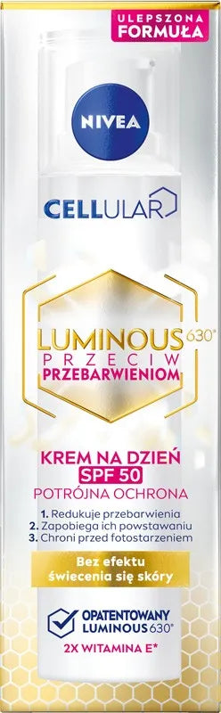 NIVEA V LUMINOUS Anti-Pigmentation Day Cream