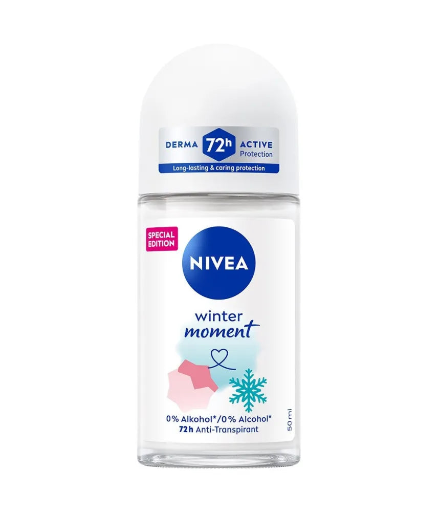 NIVEA Winter Moment Roll-on Antiperspirant 50 ml - Kosmetika