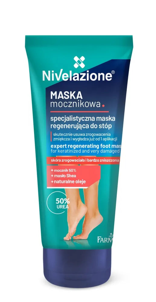 NIVELAZIONE Specialized regenerating foot mask 75 g - Kosmetika