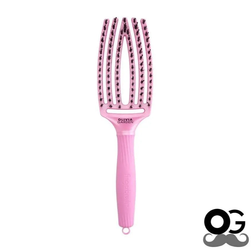 OLIVIA GARDEN Fingerbrush Arctic Lights Celestial Pink Brush - Kosmetika