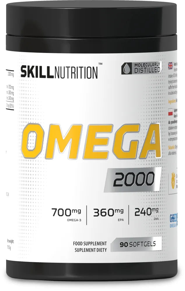 Omega 2000 - 90 softgels - Skill Nutrition - Sporto papildai