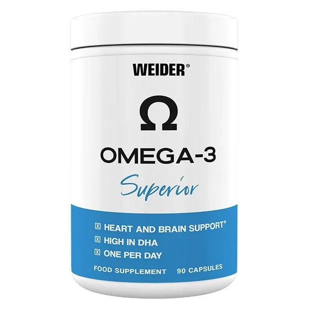 Omega 3 Superior - 90 caps - Weider - Sporto papildai