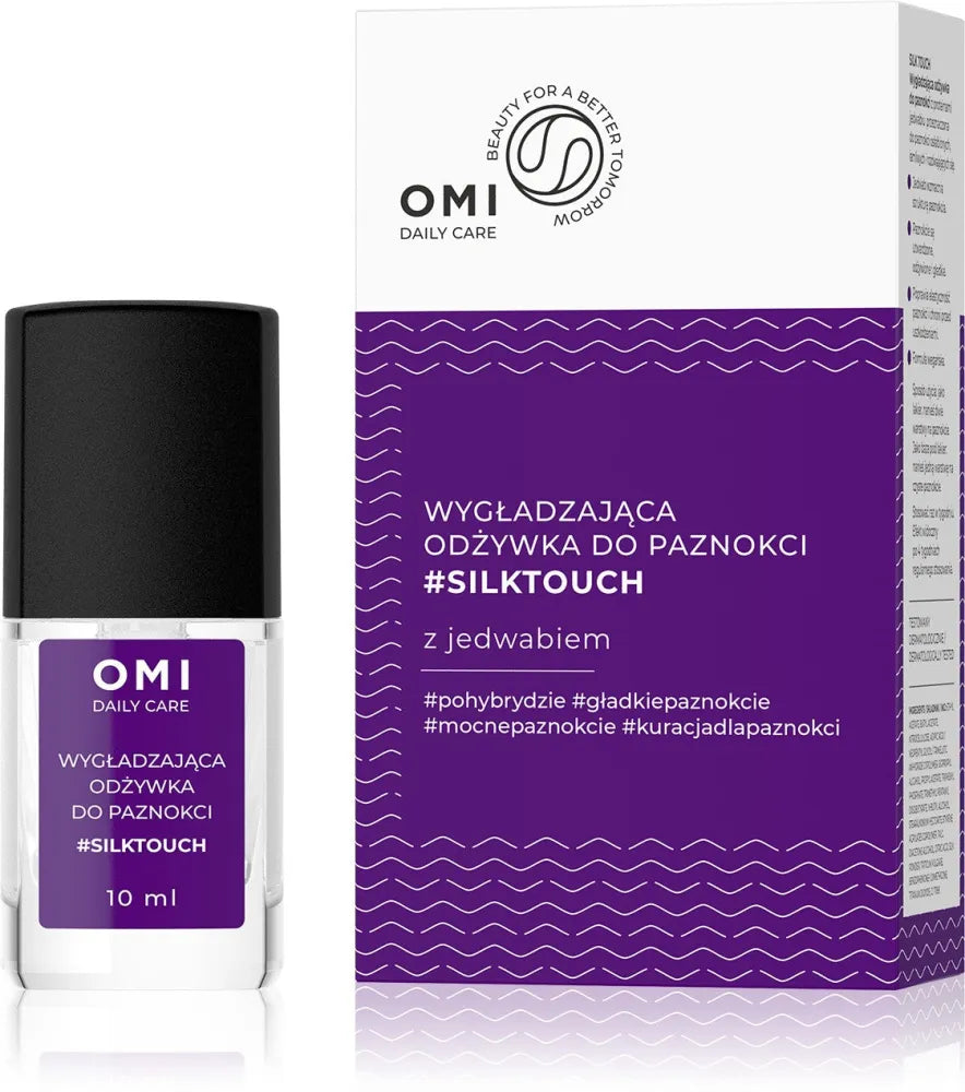 OMI Daily Care Smoothing Nail Conditioner #SILKTOUCH su šilku 10 ml - Kosmetika