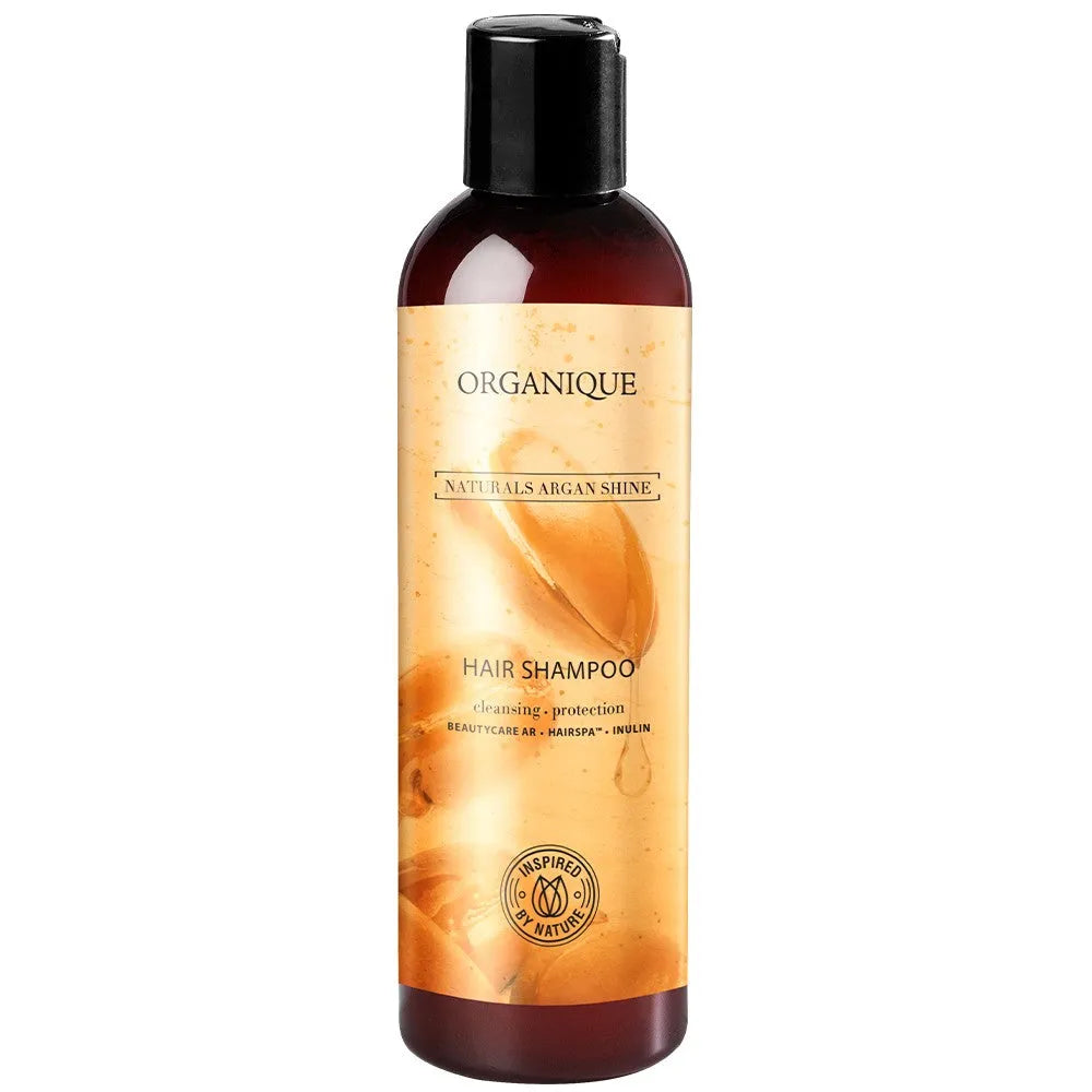 ORGANIQUE Argan Shine šampūnas sausiems ir nuobodžiams plaukams 250 ml - Kosmetika