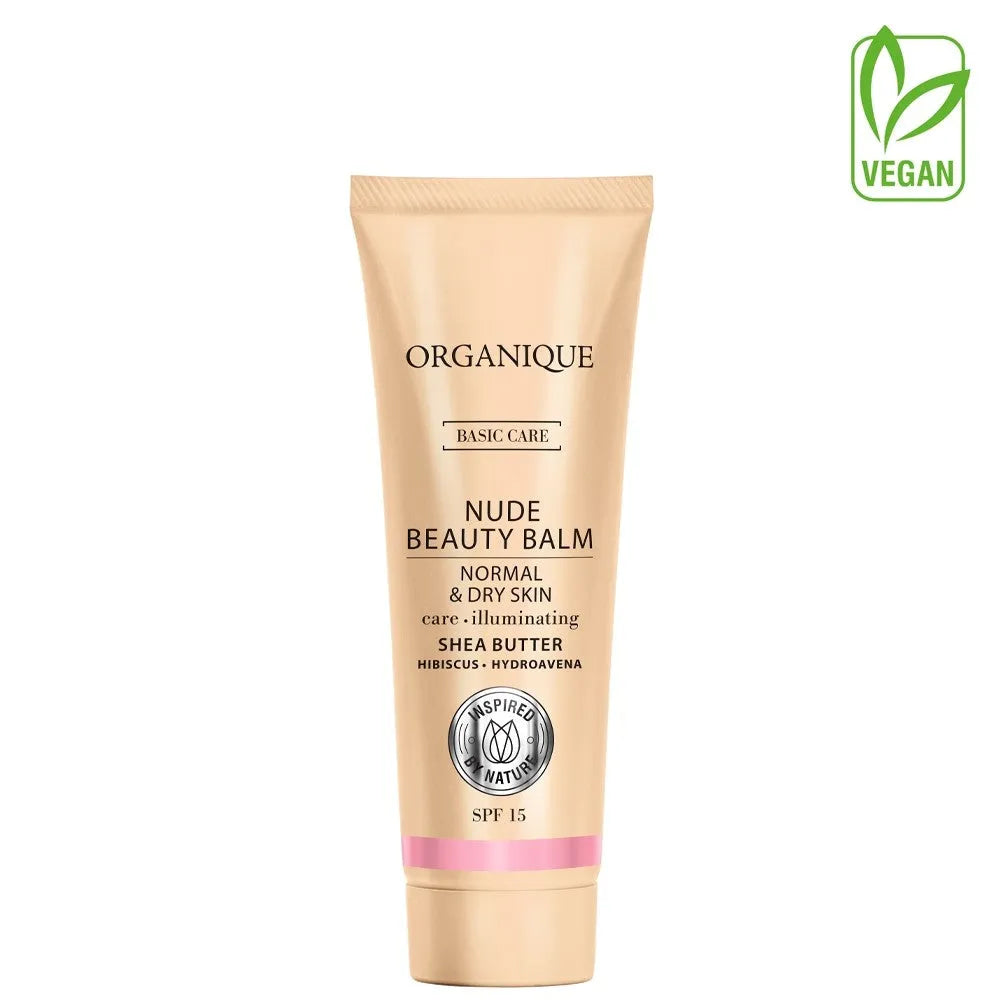 ORGANIQUE Basic Care Beautifying Cream Nude Beauty Balm - sausai ir normaliam odai 30ml - Kosmetika