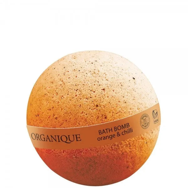 ORGANIQUE Bath Ball Kula Apelsinas ir Čili 170g - Kosmetika