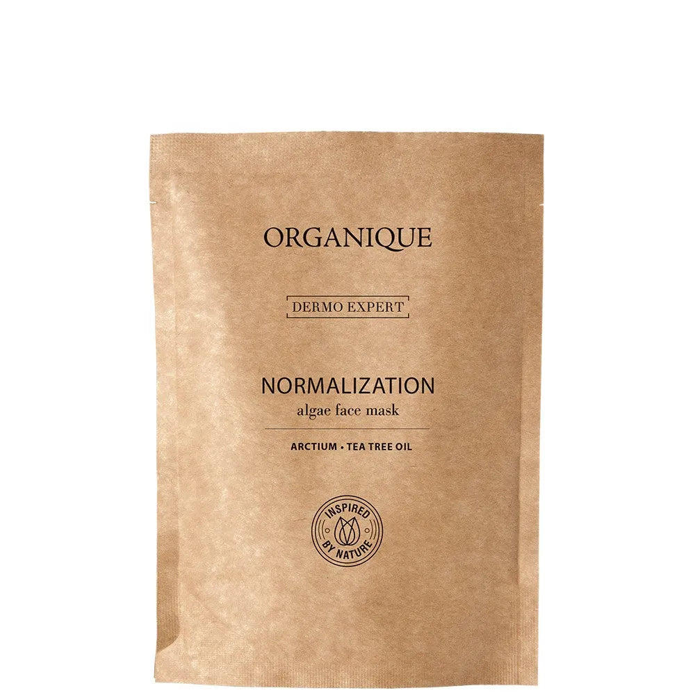 ORGANIQUE Dermo Expert Algae veido kaukė - normalizuojanti (dilgėlė arbatmedžio aliejus) 30g - Kosmetika