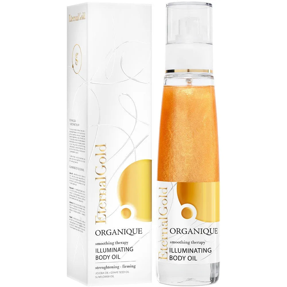 ORGANIQUE Eternal Gold Illuminating Body Oil 100 ml - Kosmetika