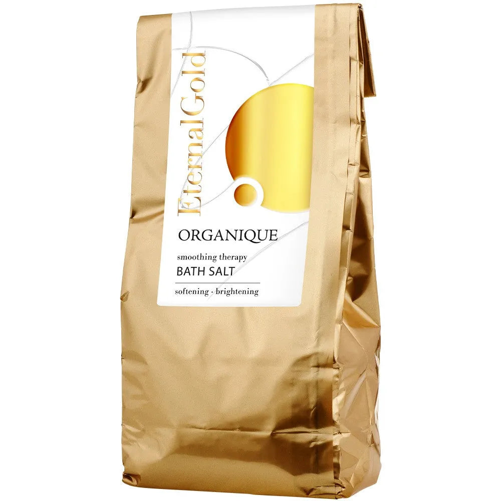 ORGANIQUE Eternal Gold Relaxing Bath Salt 200 g - Kosmetika