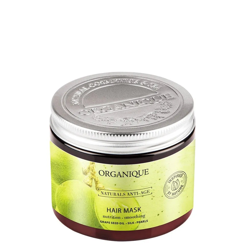 ORGANIQUE Naturals Anti-Age kaukė pažeistiems ir dažytiems plaukams 250ml - Kosmetika