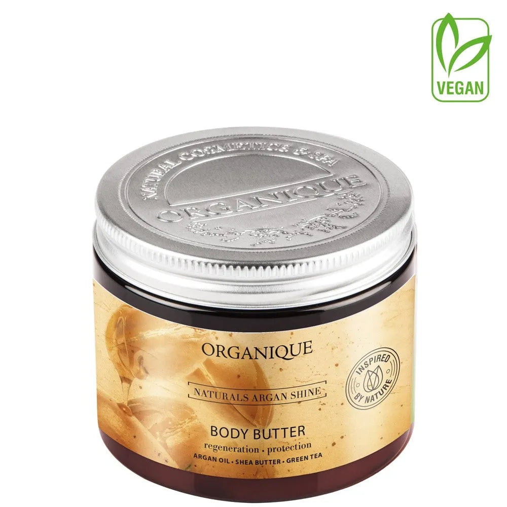 ORGANIQUE Naturals Argan Shine Body Butter 200ml Kūno sviestas - Kosmetika