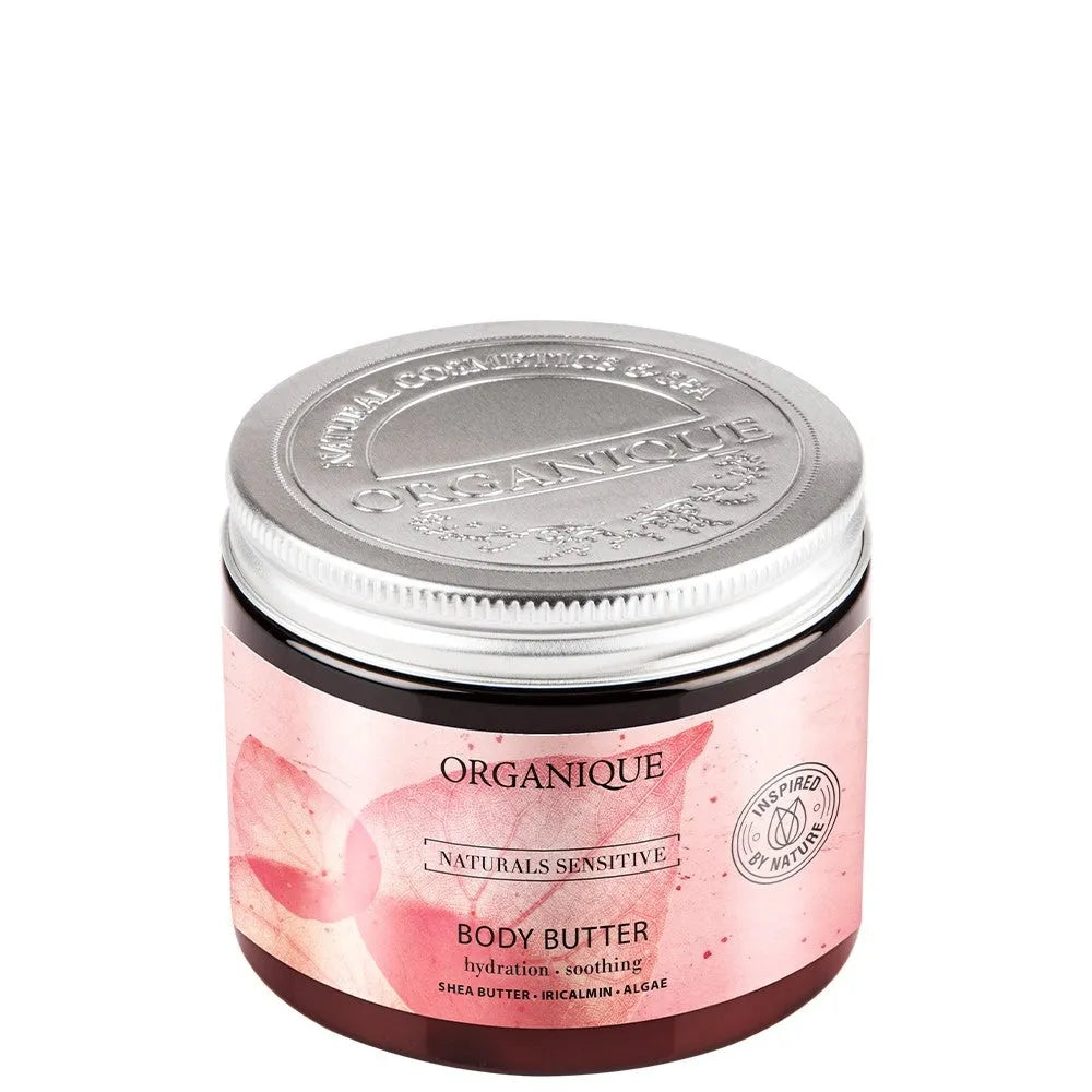 ORGANIQUE Naturals Sensitive Body Butter 200ml jautriai odai - Kosmetika