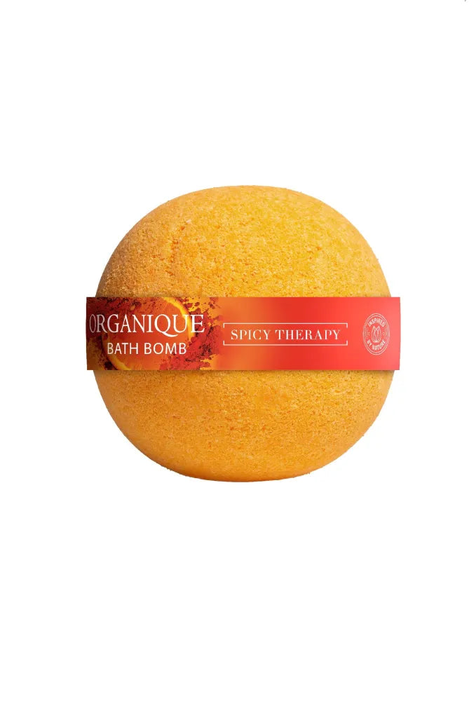 ORGANIQUE Nourishing bath ball Spicy 170 g - Kosmetika