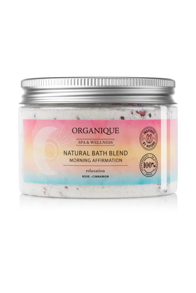 ORGANIQUE Spa & Wellness Natūralus vonios druskos mišinys Ryto afirmacija 450g - Kosmetika