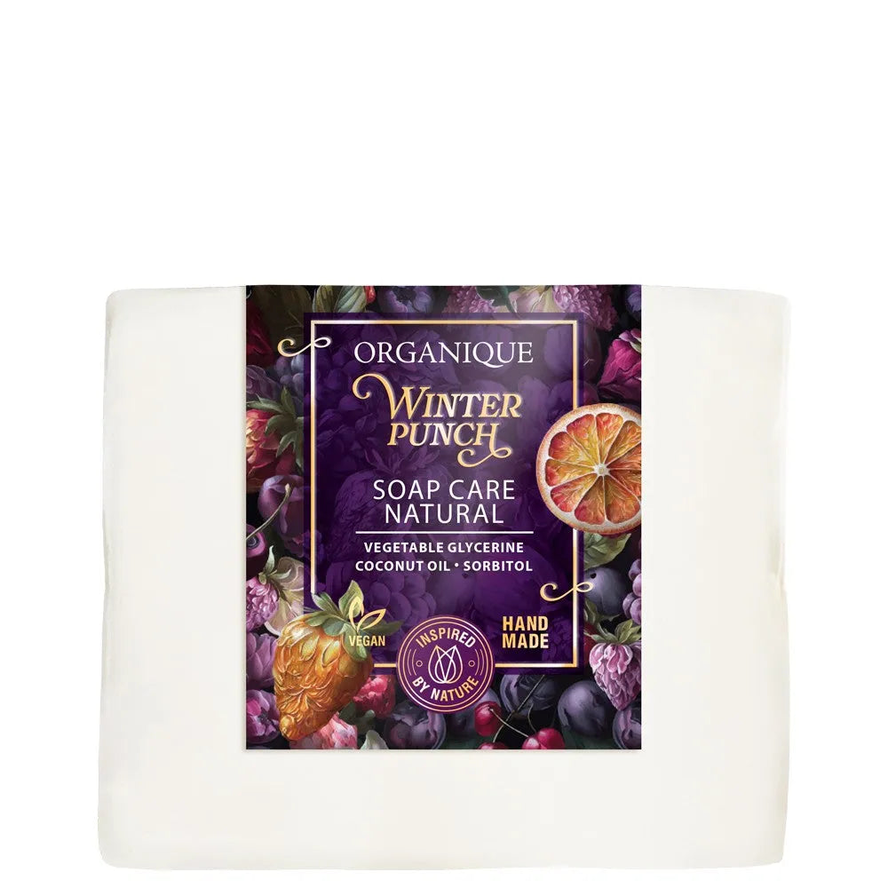 ORGANIQUE Winter Punch Natūraliai rūpestingas muilas 100 g - Kosmetika