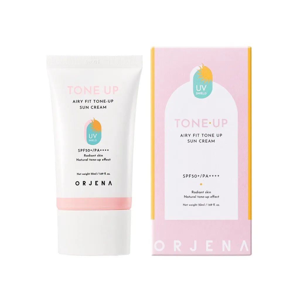 ORJENA Airy Fit Tone Up Sun Cream Sunscreen with SPF 50+ 50 ml - Kosmetika
