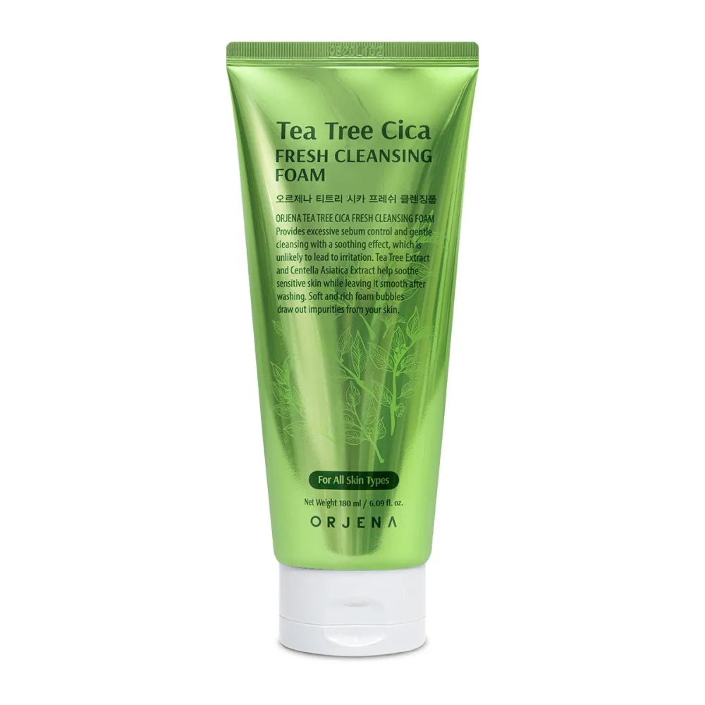 ORJENA facial cleansing foam Cica Tea Tree - Kosmetika