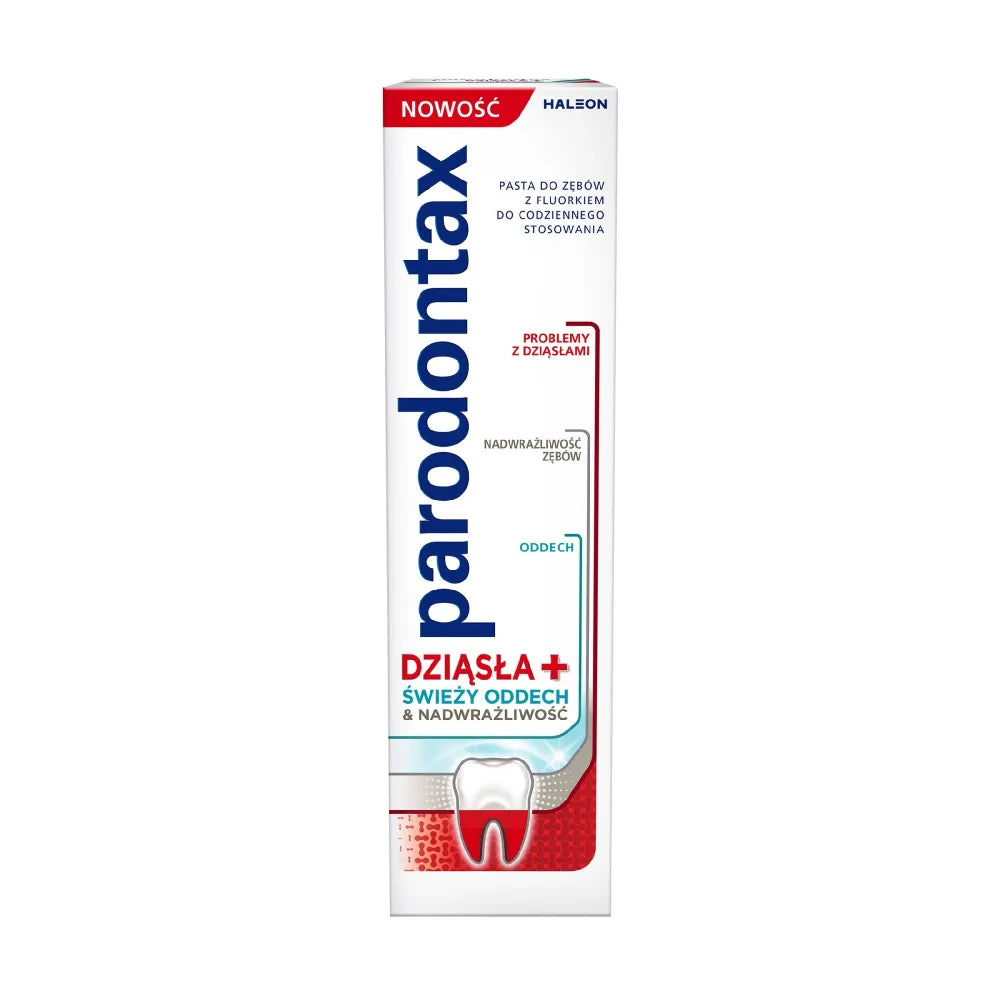 PARODONTAX Toothpaste Gums + Fresh Breath & Sensitivity 75 ml. - Higiena