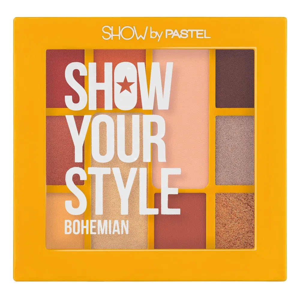 PASTEL Show By Eyeshadow Palette Parodyk Savo Stilių Bohemiškas (10) 1vnt - Kosmetika