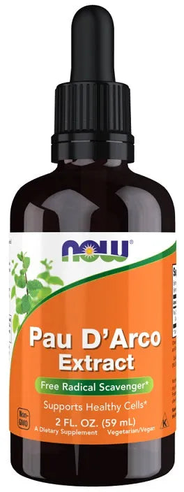 Pau D’Arco Extract - 59 ml - NOW Foods - Papildai