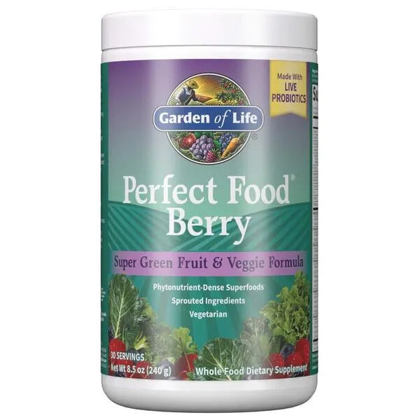 Perfect Food Berry - 240g - Garden of Life - Papildai