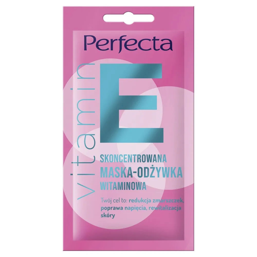 Perfecta Beauty Vitamin E Koncentruota Vitaminų Kaukė-Kondicionierius 8ml - Kosmetika