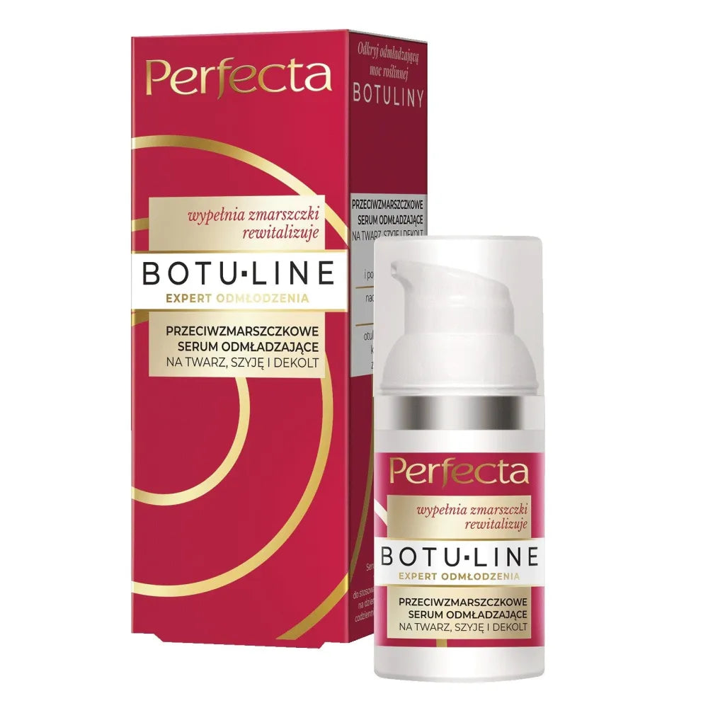 Perfecta Botu-Line Anti-wrinkle Rejuvenating Serum for face neck and décolleté 30ml - Kosmetika