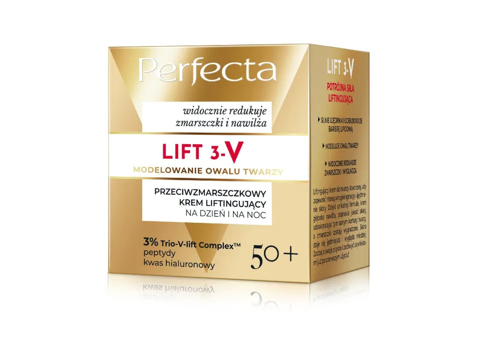 PERFECTA Lift 3-V Lifting Cream 50+ Dienai/Nakčiai 50 ml - Kosmetika
