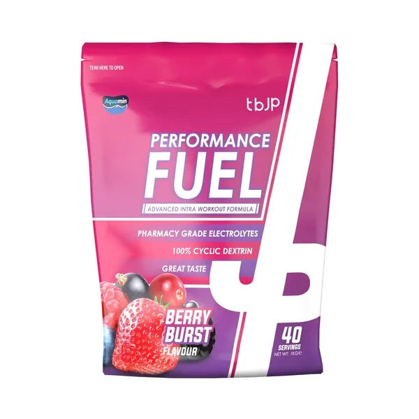 Performance Fuel Berry Burst - 1000g - Trained by JP - Sporto papildai