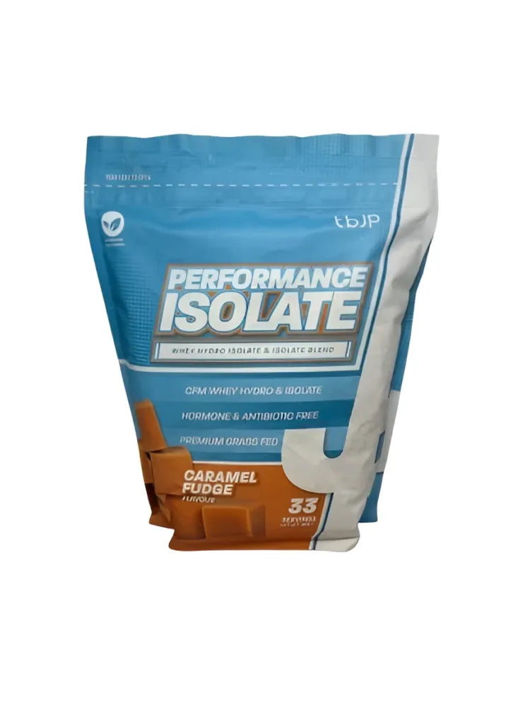 Performance Isolate Caramel Fudge - 1000g - Trained by JP - Sporto papildai