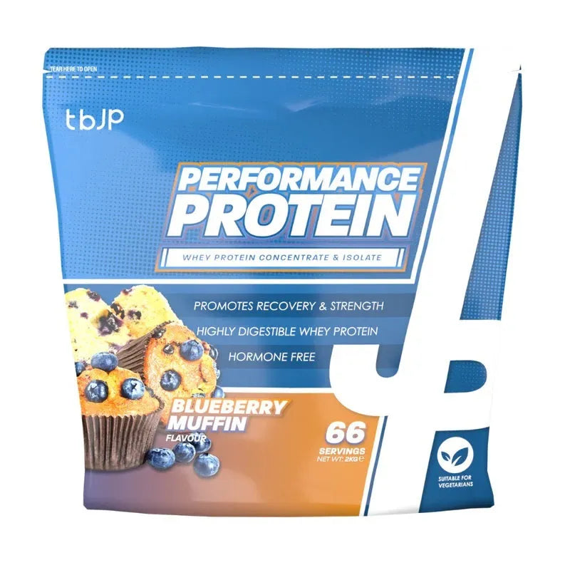 Performance Protein Blueberry Muffin - 2000g - Trained by JP - Sporto papildai