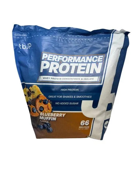 Performance Protein Blueberry Muffin - 2000g - Trained by JP - Sporto papildai