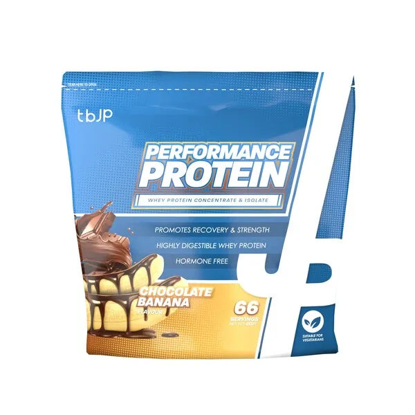 Performance Protein Chocolate Banana - 2000g - Trained by JP - Sporto papildai