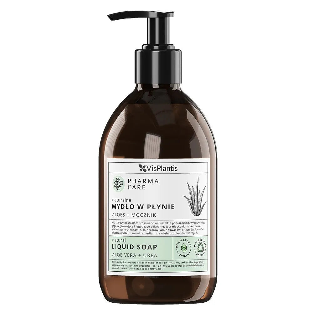 PHARMA CARE Natural liquid soap Aloe + Urea 500 ml Natūralus skystas muilas su + Kosmetika